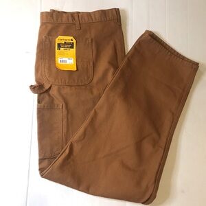 Carhartt Loose Fit Washed Duck Utility Work Pant Tan Size 44 x 36 NWT BN-0011-M